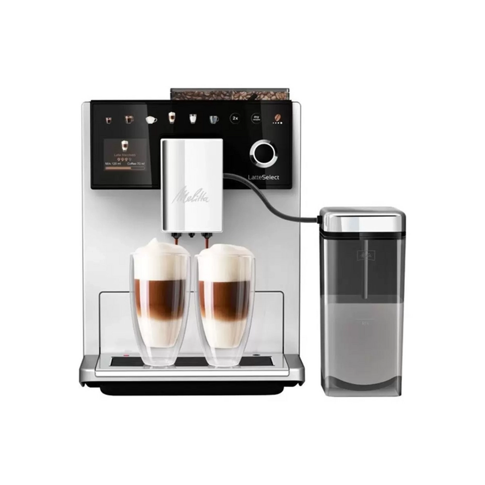 Кофемашина Melitta Latte Select F 630-211 Silver