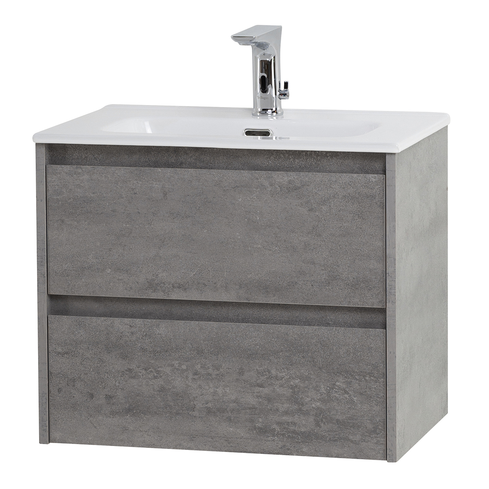 Тумба подвесная с раковиной BelBagno KRAFT 39-500/390-2C-SO-CG