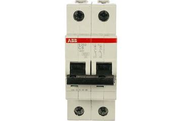 Автоматический выключатель ABB S202 2-полюсный C6 6кА