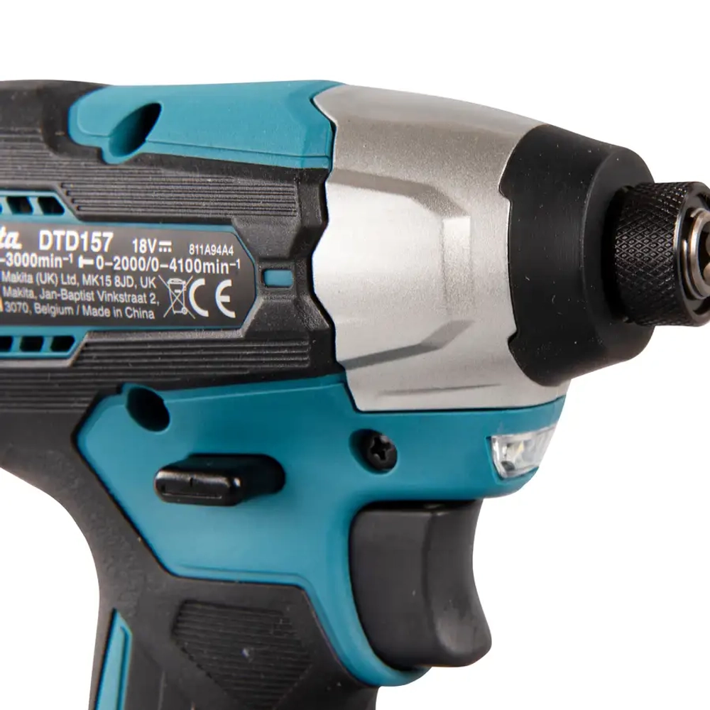Аккумуляторный ударный шуруповёрт Makita DTD157RTJ