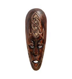 Decor and Gift 20-164 Панно настенное «Маска» (албезия, о.Ломбок) 30 см