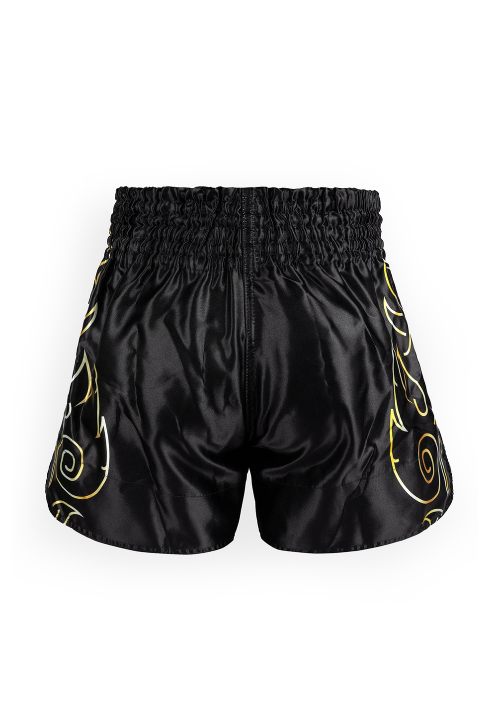 Шорты тайские Venum VTC Flames Black/Gold