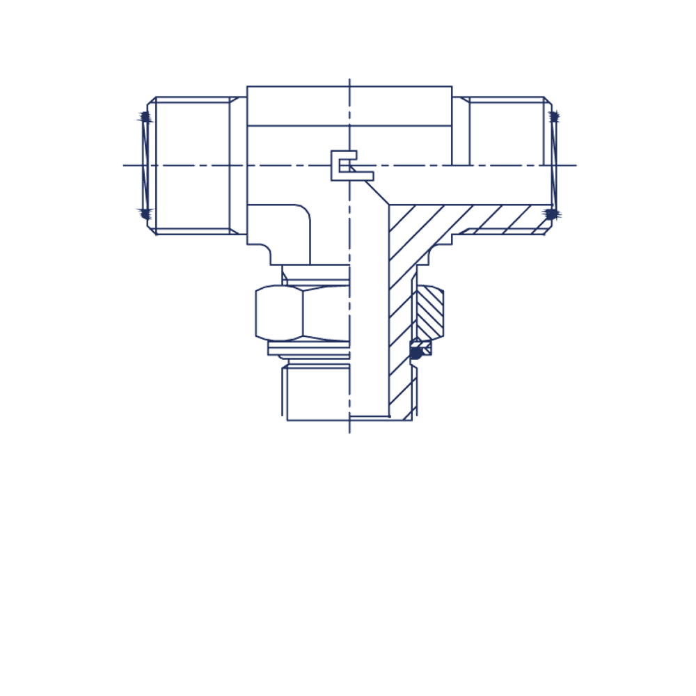 Штуцер FRTA D18 ORFS 1.3/16 - BSP 3/4