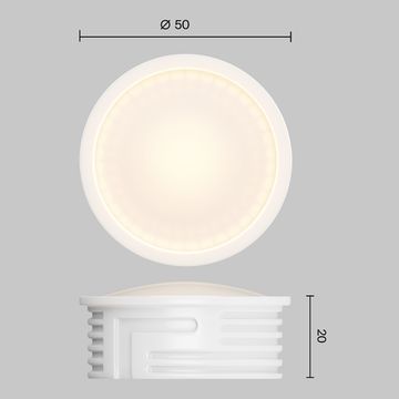 Диммируемый светодиодный модуль 7W 3000K DIM 110° (7195) VG03-warm7W-110-MD Voltega