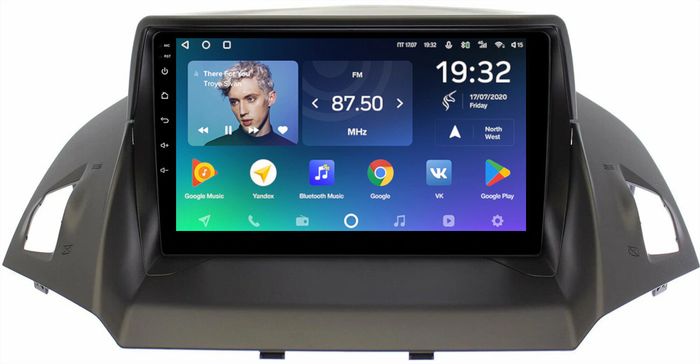 Магнитола для Ford Kuga 2 2012-2019 (без SYNC) - Teyes CC2 PLUS монитор 9" QLED, Android 10, Быстрая, SIM-слот