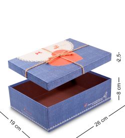 Packing Symphony WF-21-A Набор коробок из 3шт «Прямоугольник» цв.синий