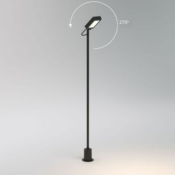 Садово-парковый светодиодный поворотный светильник LED 6W 4000К 35182/F чёрный Joli Elektrostandard