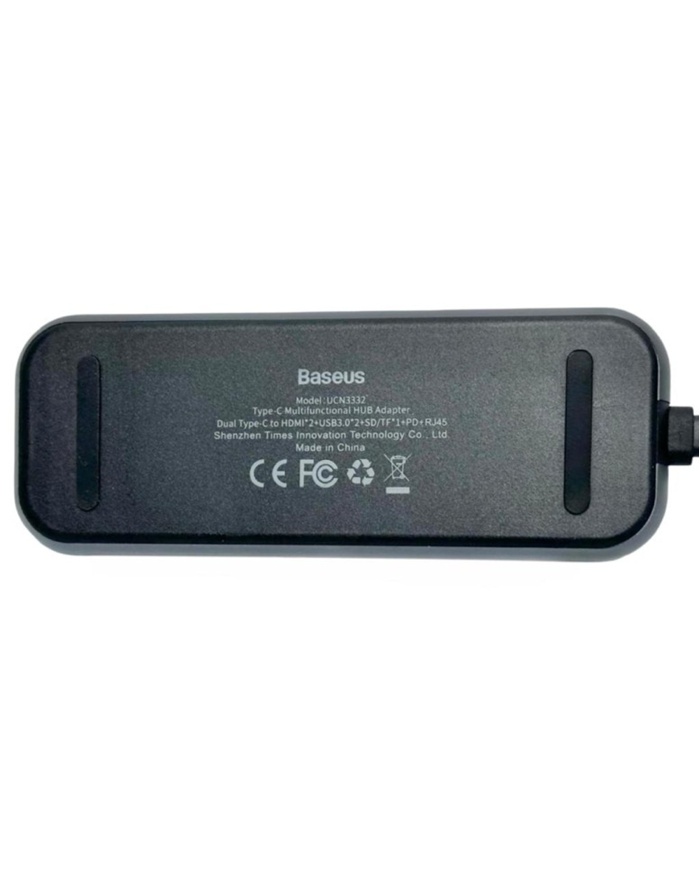 Переходник Baseus Multifunctional Hub 2xUSB-C USB3.0*2+SD+TF+HDMI*2+RJ45+Type-C (CAHUB-FZ0G)