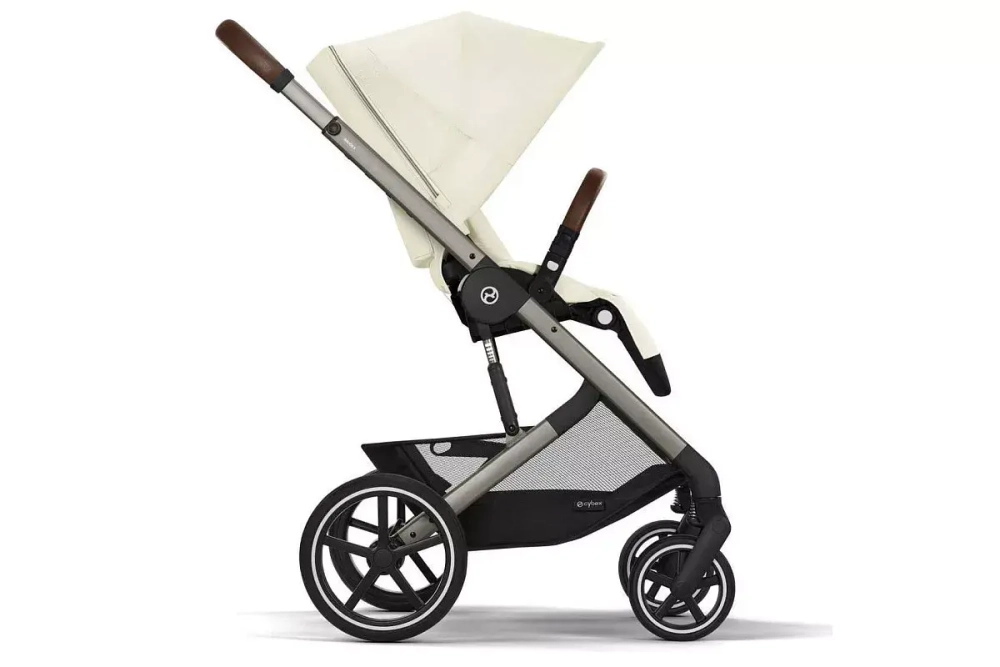 Коляска 2 в 1 Cybex Balios S Lux TPE 2025 (с дождевиками), Seashell Beige
