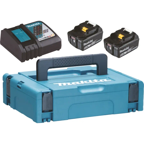 Два аккумулятора BL1860B и зарядное устройство DC18RC Makita 198116-4