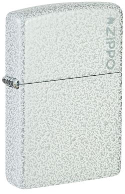 Зажигалка Zippo Classic с покрытием Glacier белая (46020ZL)