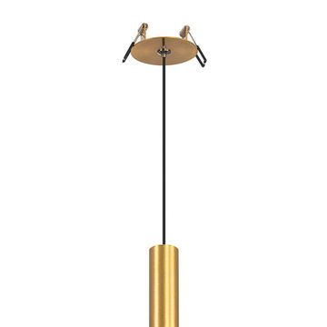 Подвесной светильник LED 5W 3000-5500К CL51512V_BD латунь TUBU Citilux