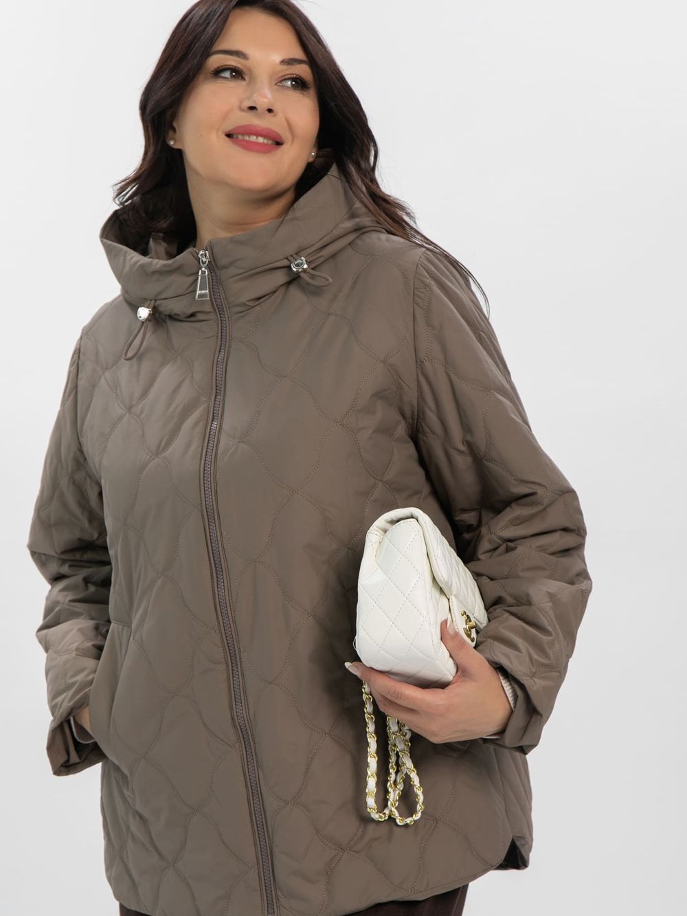 Куртка Милли (кофе с молоком) Б16355-4М LT Collection