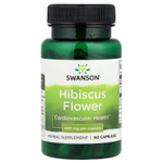 Swanson Vitamins, Цветок гибискуса, 400 мг, 60 капсул