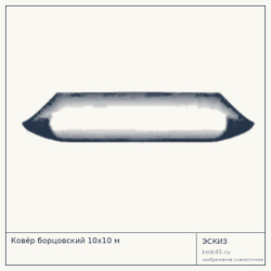 Ковёр борцовский 10х10 м — от 93 000 ₽