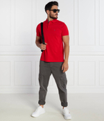 Поло GS CHECK PLACKET Tommy Hilfiger - красный(MW0MW33266)