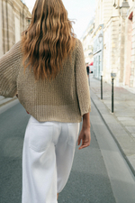 АЖУРНЫЙ СВИТЕР — ZARA