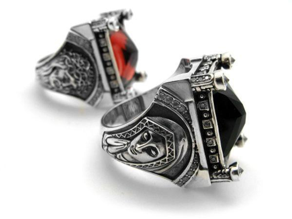 Кольцо из серебра "Faith" AZR-083RD