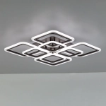 Citilux Марсель Смарт CL232A185E RGB Умная люстра Чёрная