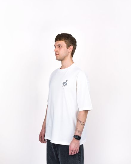 Футболка UNIFORM Relaxed Heavy Star белый