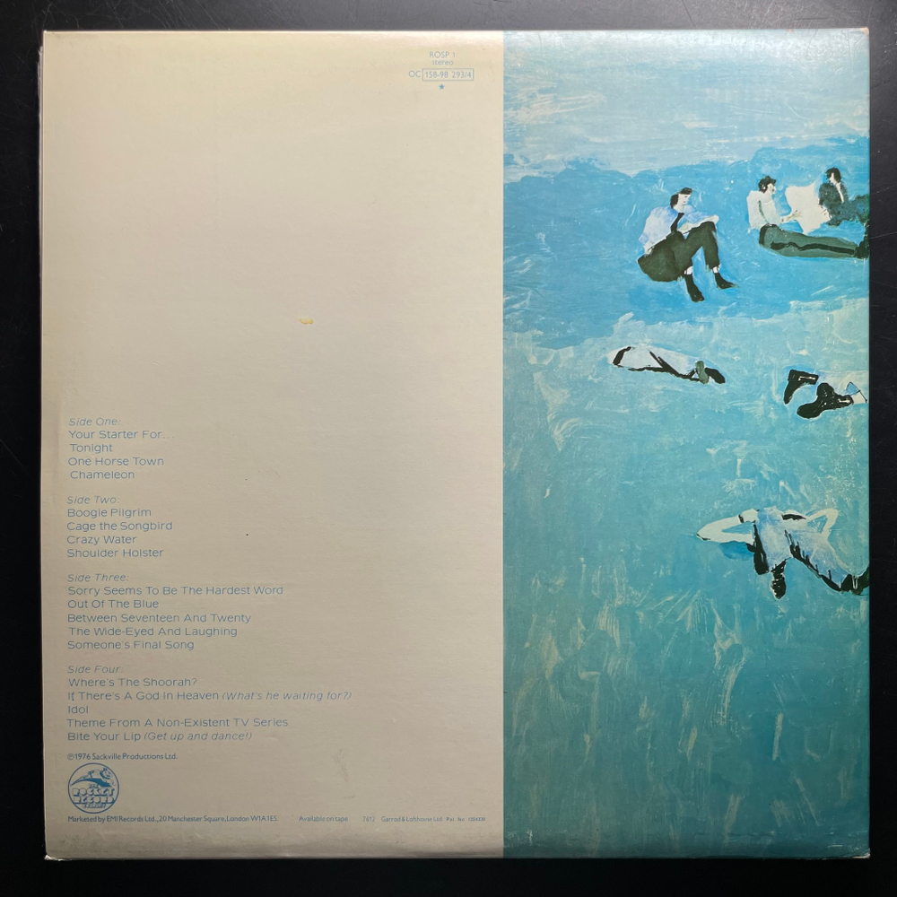Elton John - Blue Moves 2LP (Англия 1976г.)