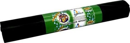 Мешки мусорные в рулонах 120л 70х110см 45мкм Идеал (10/200шт)