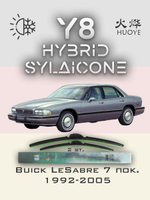 Щетки стеклоочистителя HUOYE Y8 550/550 мм на Buick LeSabre | Hook/J-Hook