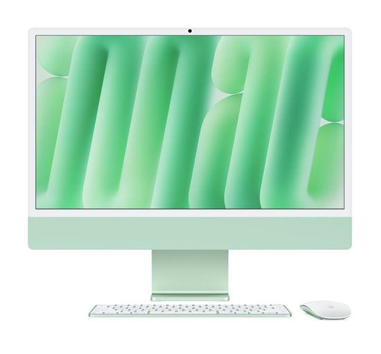 Моноблок Apple iMac 24 (2024) M4 16/512 ГБ Зеленый (MWV03) 10C CPU / 10C GPU
