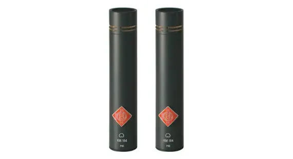 Neumann KM 184 stereo set - конденсаторная микрофонная пара, предназначенная для студийной записи