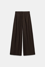 ШИРОКИЕ БРЮКИ ИЗ ЛЬНА — ZARA