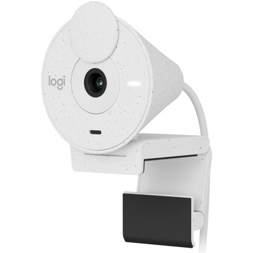 Web-камера Logitech Brio 300, 2MP, Full HD 1080P, шторка, белый (960-001442), (960-001444)