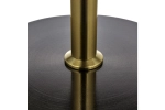Кофейный столик Bradex Home Solid диам.40см x 58см, чёрный, металл