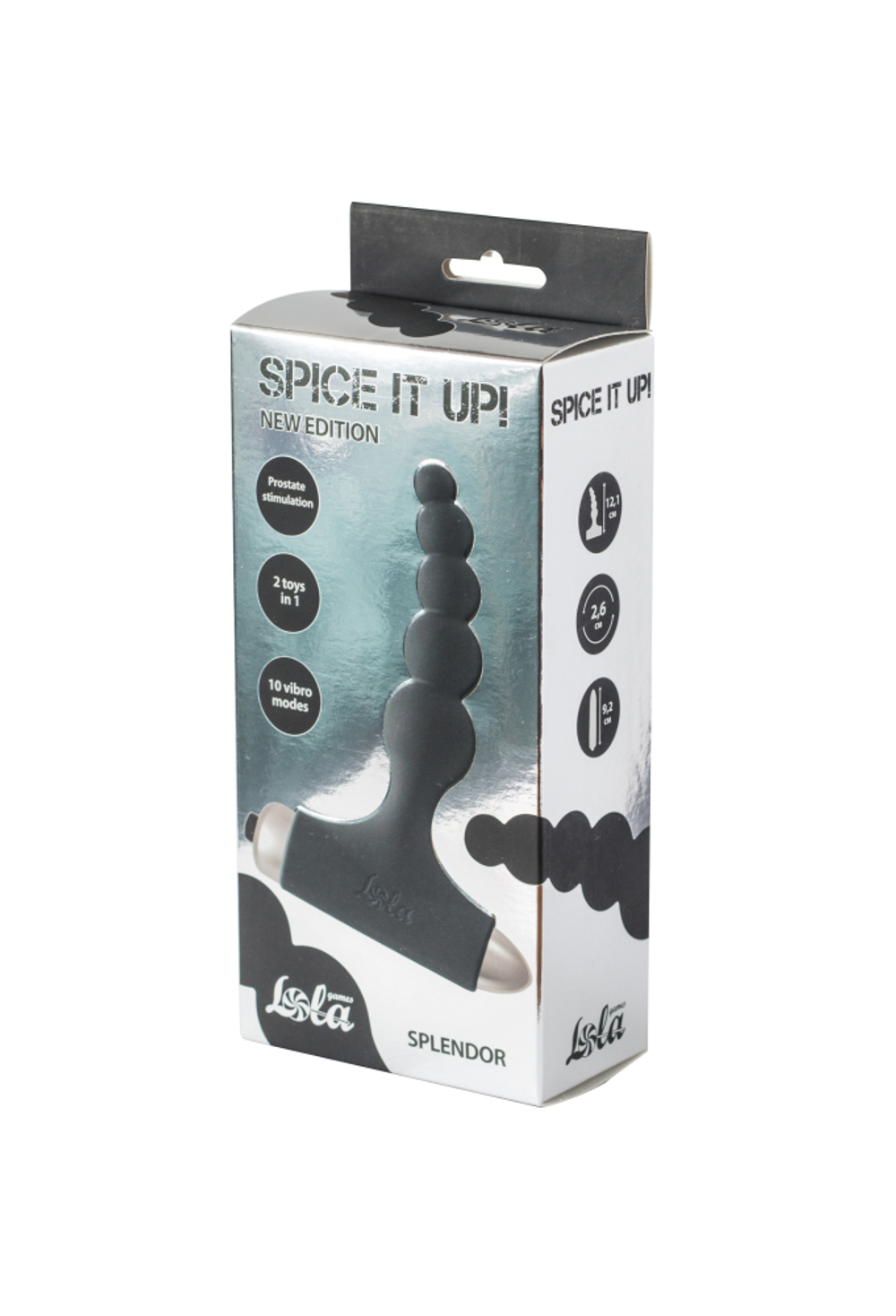 Lola games Spice it up New Edition Splendor - Анальная пробка с вибрацией