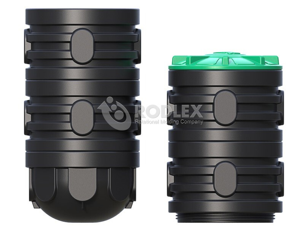 Колодец сборный с дном Rodlex-R1/2500 Родлекс(800x800x2500см;68кг;) - арт.559826