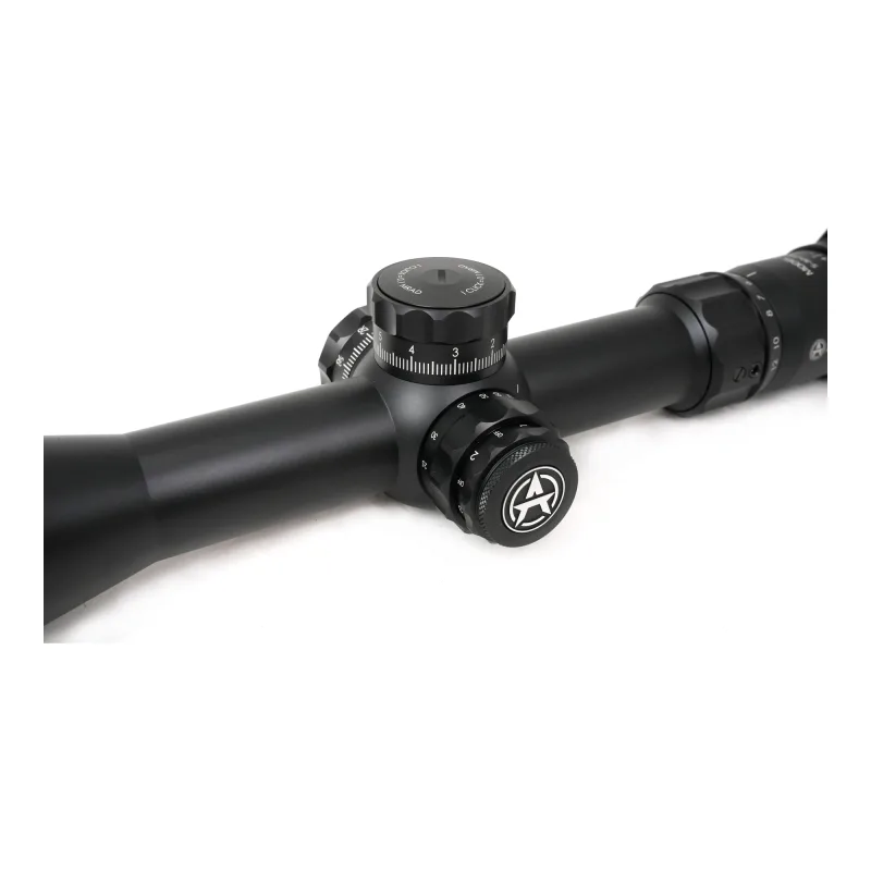 Оптический прицел ARKON Model A 5-30x56 / Аркон Модель А 5 30 56 - барабанчики ввода поправок крупным планом