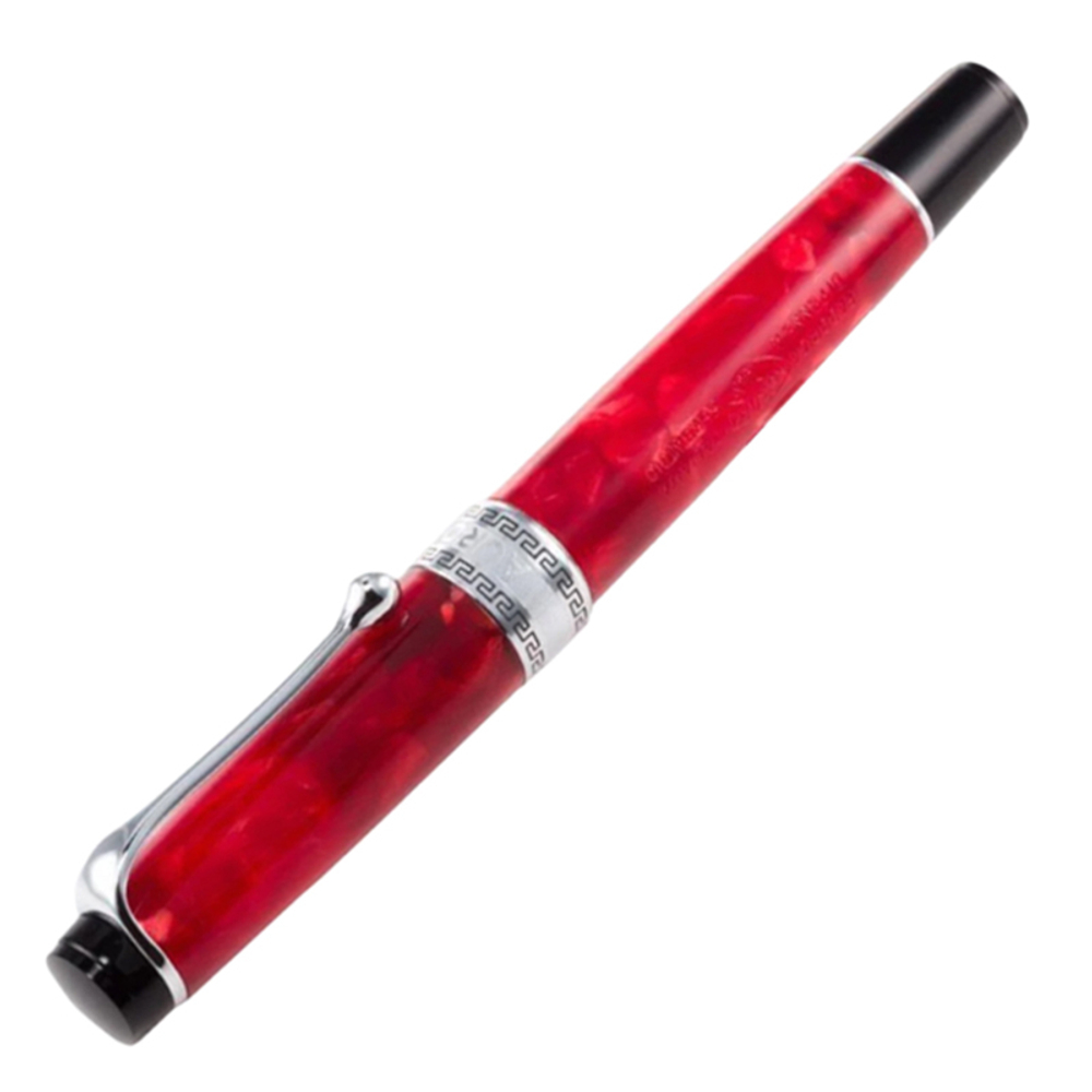 Ручка-роллер Aurora Optima Auroloide Rossa CT, в подарочной коробке