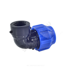 Отвод компрессионный ПЭ Дн 32х1/2"х90гр ВР Ру16 VALFEX 1210012332012