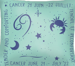 Мыло CANCER Мыло знак зодиака Рак Mas du Roseau 40 мл Белый