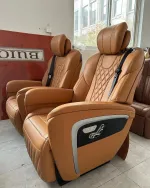 Сиденья капитанские кресла для Mercedes-Benz V-class / Vito W447 2015-2024+ Мерс кожаные сиденья сиденье кресла