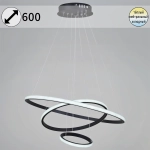 99001-0.9-03 BK светильник потолочный Reluce, LED