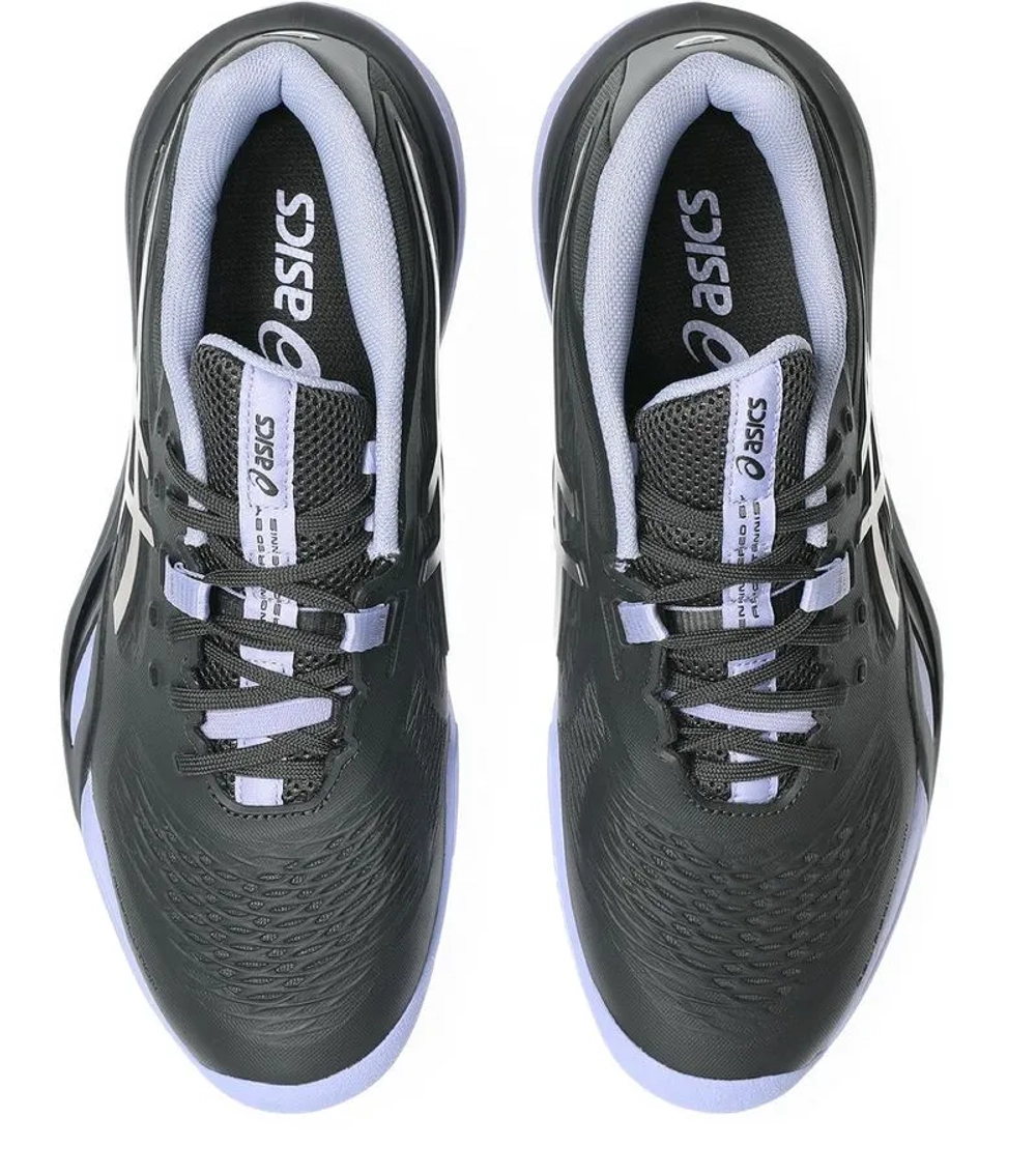 Мужские кроссовки теннисные Asics Gel-Resolution X Clay Night Energy - graphite grey/pure silver
