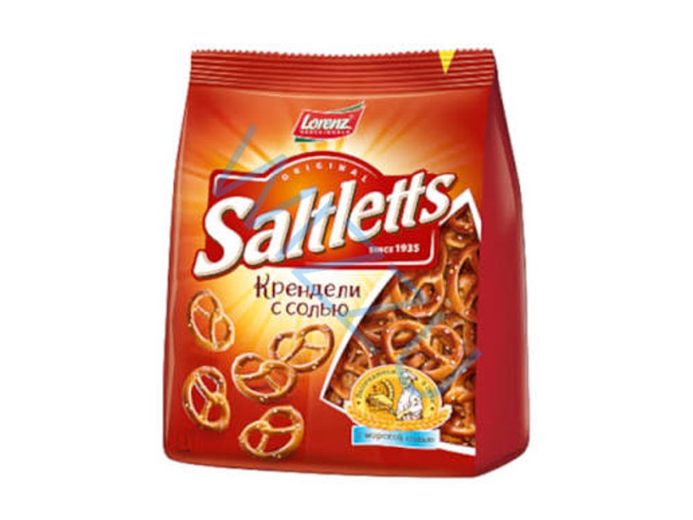 Соленые палочки Saltletts Крендели с солью 150гр