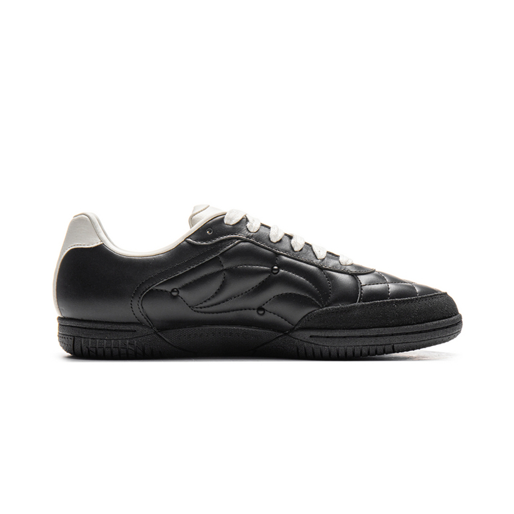 Li Ning Cushioning Slip Resistant Abrasion Resistant Low top Casual Shoes Unisex Black