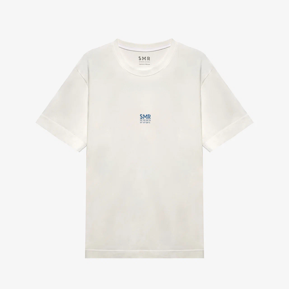 TSHRT SMR WAVE WHITE