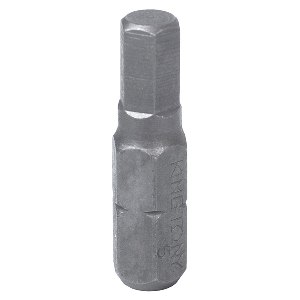 KING TONY (102505H) Вставка (бита) торцевая 1/4", L = 25 мм, HEX, 5 мм