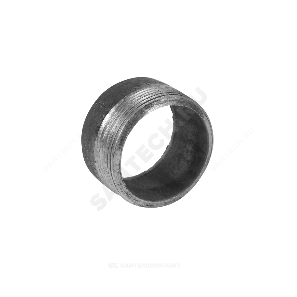 Резьба сталь Ду 20 L=28мм из труб по ГОСТ 3262-75 КАЗ