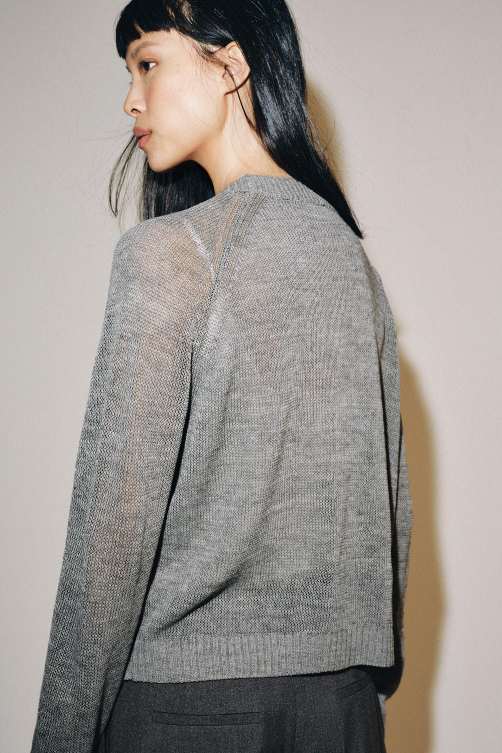 КАРДИГАН ИЗ ШЕРСТЯНОЙ ПРЯЖИ — ZARA