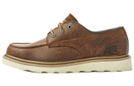 CAT Top Grain Cow Leather Men"s Casual Shoes Men"s Brown