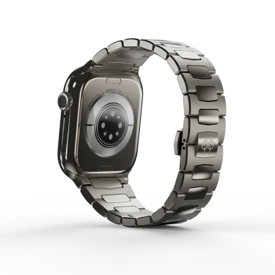 Ремешок для Apple Watch 49/46/45 - ROYAL II Серый/Сталь