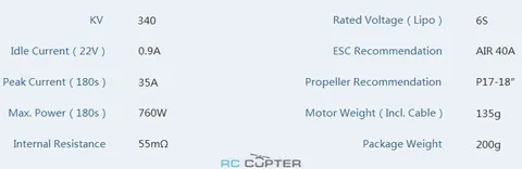 T-Motor Antigravity MN5008 KV340